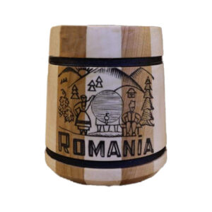 Halba din lemn model romania