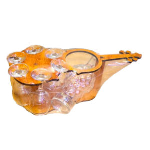 Set pahare, suport forma de vioara
