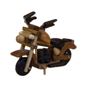 Motocicleta din Lemn