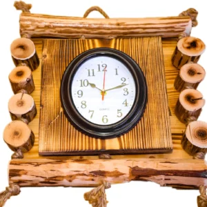 Ceas din Lemn Rustic